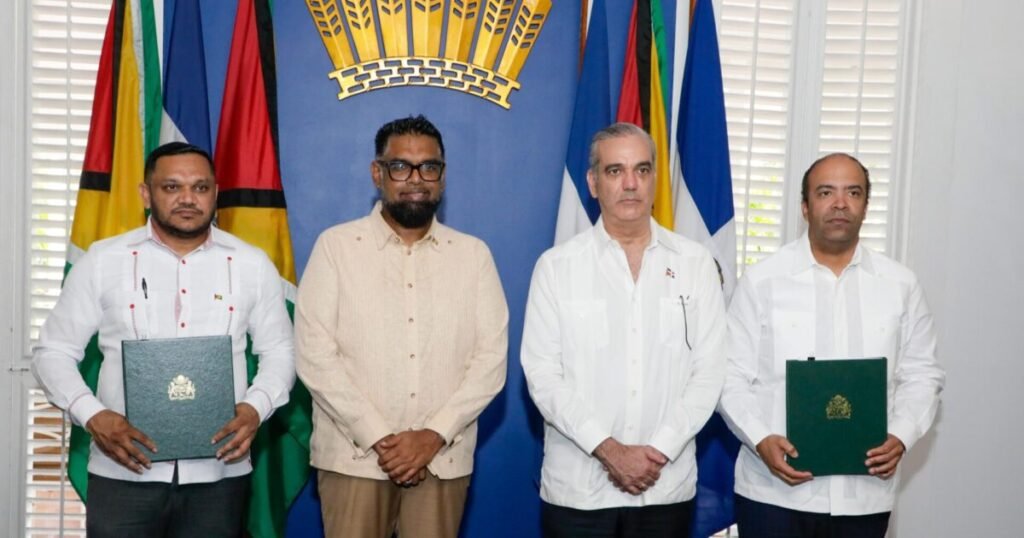 Firman contrato petrolero en Guyana y queda abierta la exigencia de cuentas sobre sus resultados para RD: puntos clave