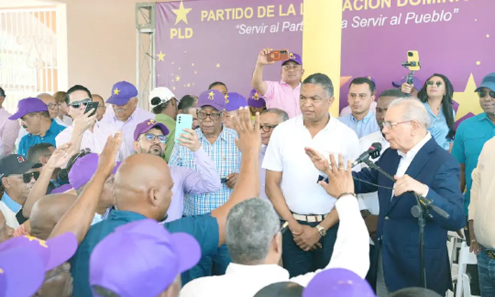 Danilo afirma que el PLD repunta y debe pelear por el primer lugar