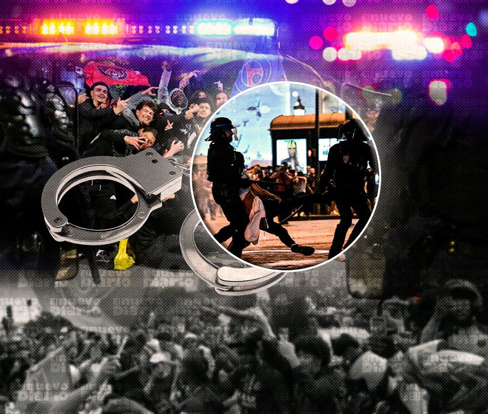 Las celebraciones del PSG dejan 416 arrestos y ponen en cuestión el dispositivo de seguridad en Francia