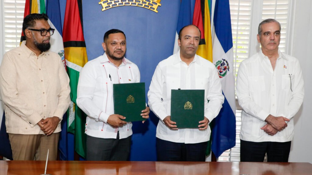 República Dominicana y Guyana sellan contrato petrolero y dejan pendiente la fase clave del proyecto: puntos clave