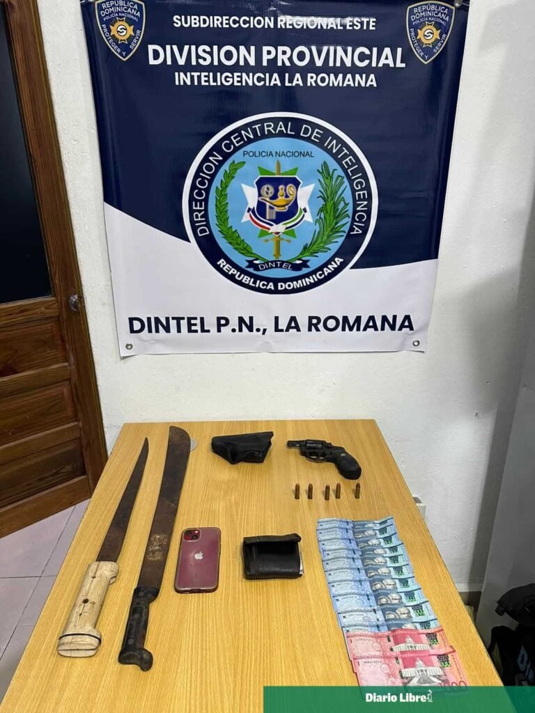 Operativos en La Romana dejan un arresto y hallan armas ilegales