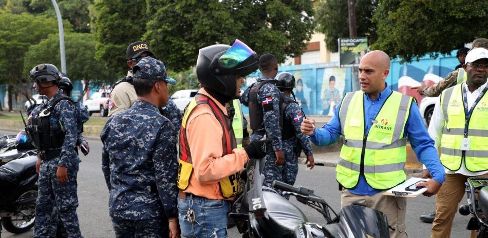 Operativo en el DN destapa fallas de control en paradas ilegales de motocicletas
