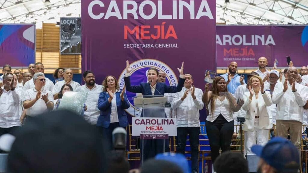 Carolina Mejía vincula una eventual victoria del PRM con beneficios para quienes la apoyen