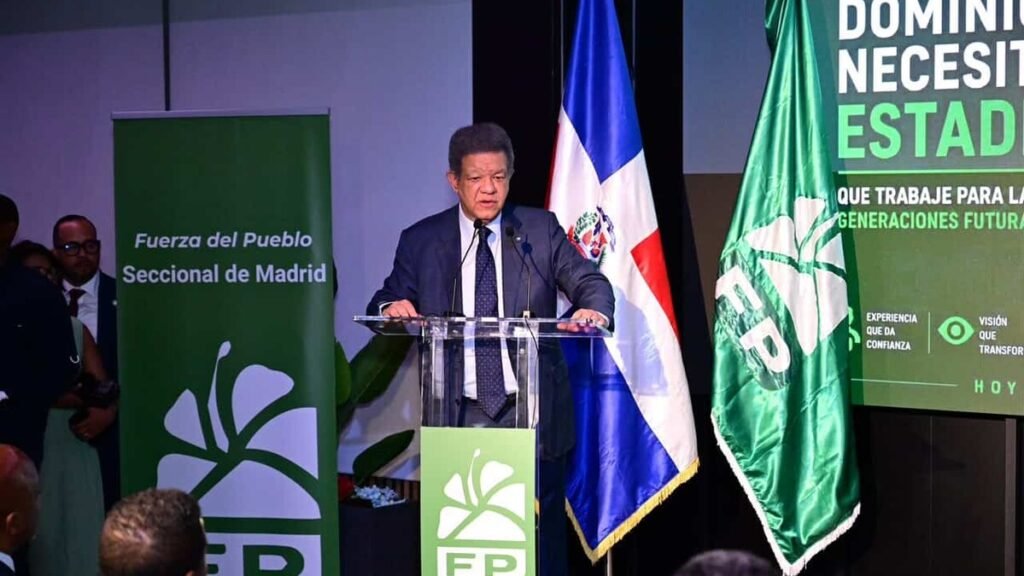 Leonel destaca en Madrid nuevas incorporaciones desde el PRM y otros partidos a la Fuerza del Pueblo