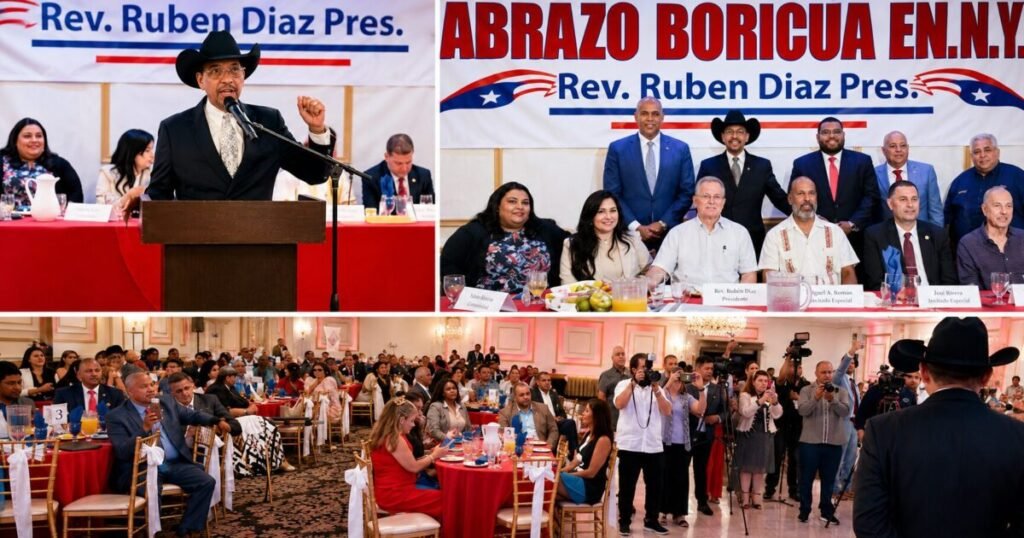 Reclamos por el trato a la comunidad boricua marcan acto en Nueva York con presencia consular
