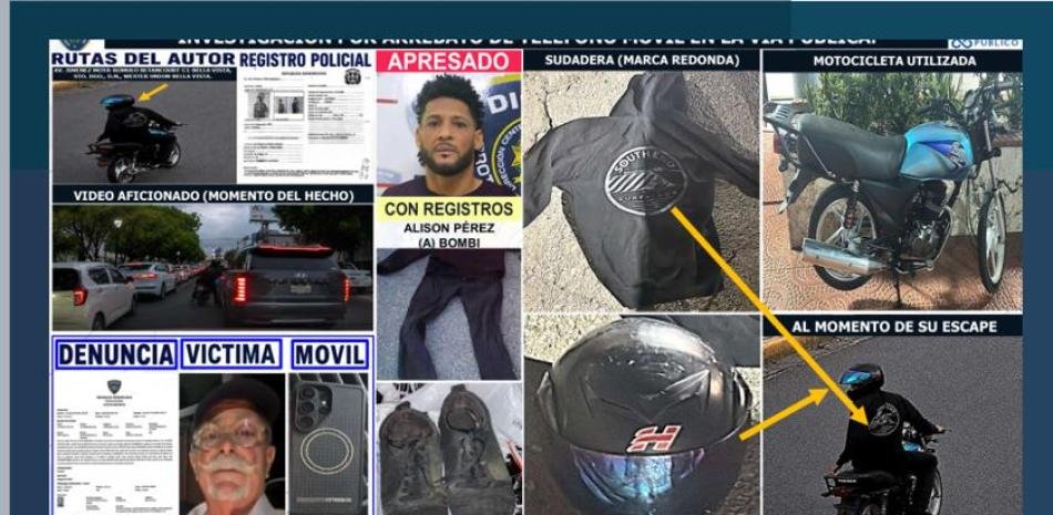 Policía apresa a “El Bombi” por arrebato a Ricardo Ripoll en Bella Vista tras circular el caso en redes