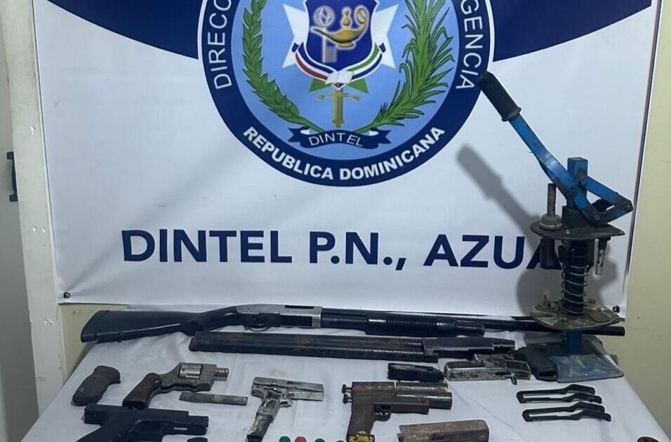 Arsenal ocupado en Azua y tiroteo con heridos en SDE reavivan alerta sobre seguridad ciudadana