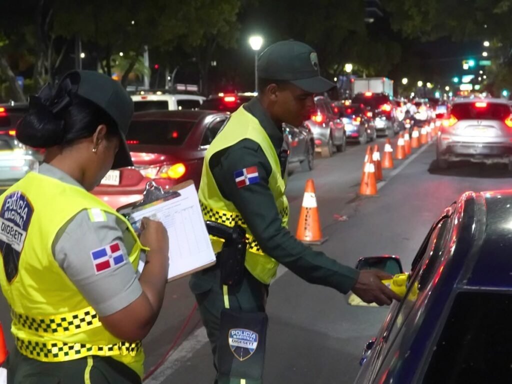 Digesett detecta 57 conductores alcoholizados y mantiene la presión sobre la seguridad vial
