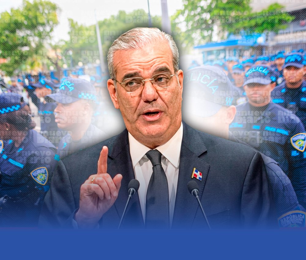 Abinader resalta la modernización policial, pero admite que la inseguridad no está resuelta