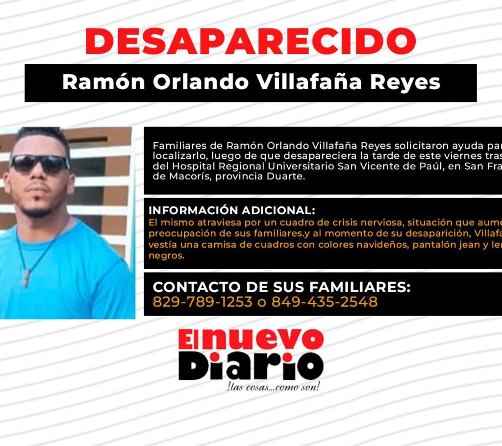 Desaparición de paciente tras salir de hospital en SFM activa alerta y deja a la familia buscando respuestas